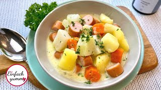 Möhren Kohlrabi Topf 🥕 genau das richtige Mittagessen bei Schmuddelwetter 🍂 Thermomix® TM6 [upl. by Kifar393]