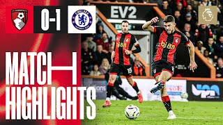 Late Nkunku winner denies upbeat Cherries performance  AFC Bournemouth 01 Chelsea [upl. by Olia103]