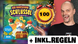 Ein Spiel in 100 Sekunden  Die magischen Schlüssel [upl. by Atiekram]