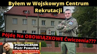 Wezwanie Do Wojska Jak Się Odwołać Od Obowiązkowych Ćwiczeń Wojskowych Wizyta w WCR [upl. by Enaj]