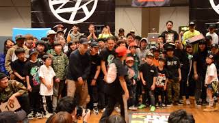 Micro Twiggz vs Lil Wild Twiggz｜KIDS TOURNAMENT FINAL｜KING OF BUCK 8｜20171210 [upl. by Chelsae]