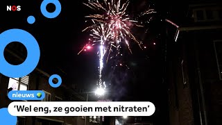 Onrust in Arnhem jongeren steken vuurwerk af [upl. by Tnerb]