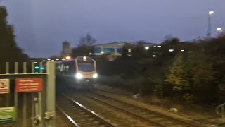 halloween trainspotting at low moor station cleckheaton [upl. by Yrehc]