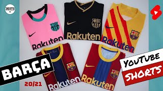 TODAS las CAMISETAS del FÚTBOL CLUB BARCELONA NIKE Mi COLECCIÓN de Jerseys [upl. by Chappelka567]