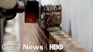 This Bricklaying Robot Can Build Walls Faster Than Humans HBO [upl. by Eph645]