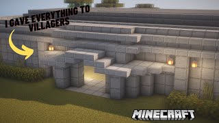 I Gave Villagers Everything They Want  Minecraft 8 [upl. by Emanuel]