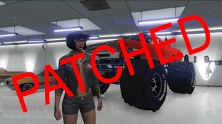 PATCHEDGTA V Online  How to Store the Marshall Monster Truck or ANY VehiclePATCHED [upl. by Eriuqs39]