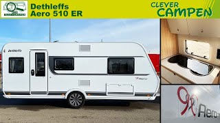 Dethleffs Aero 2021 EinsteigerCaravan mit reichlich Ausstattung  TestReview  Clever Campen [upl. by Aieka583]