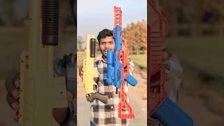 TWO BEST GUN TOY LONG RANGE 🔥🔥… viral toys toygun powergun [upl. by Eulalee974]