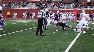 Amherst vs Trinity Football Highlights Nov 7 2015 [upl. by Miriam774]