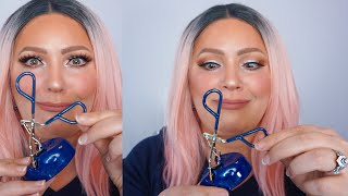 HEATED EYELASH CURLER REVIEW amp DEMO  HOW TO CURL YOUR LASHES  GODEFROY PERMACURL EYELASH WARMER [upl. by Sheryl]