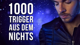 GERMAN ASMR  1000 TRIGGER AUS DEM NICHTS  Geflüsterte Meditation zum Einschlafen [upl. by Astto282]