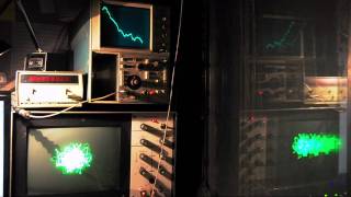 The Picks TelcoJam on a spectrum analyzer and XY scope [upl. by Audrit]