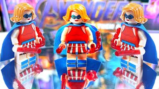 Assemble Toys Lego MS America Minifigures Collections Unofficial Cinematic [upl. by Amesari]