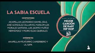 CANSERBERO AKAPELLAH LIL SUPA Y AFROMAK NOMINADOS AL LATIN GRAMMY COMO MEJOR CANCIÓN DE RAP [upl. by Ivah340]