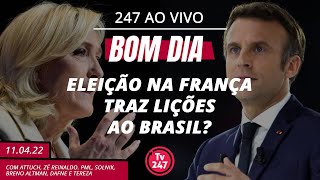 Bom dia 247 Eleição na França traz lições ao Brasil 11422 [upl. by Hanford]