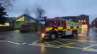 Leicestershire fire and rescue FES28P2 shepshed [upl. by Kowtko]