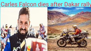 Carles Falcon death after Dakar Rally at 45 age [upl. by Olive]