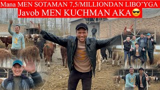 Men SOTAMAN MEN KUCHMAN 75MILLIONDAN SOTAMAN LIBO’YIGA JAVOB 3li Bollar KUCHLI BOLLAR😎 [upl. by Misab]