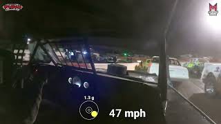 49 Cody Gillean  Pure Stock  10182024 TriState Speedway  In Car Camera [upl. by Tynan]