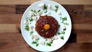 ‘Gyudon’ Beef Tartare [upl. by Dlawso]