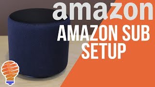 Amazon Echo Sub Unboxing and Setup [upl. by Stockton]