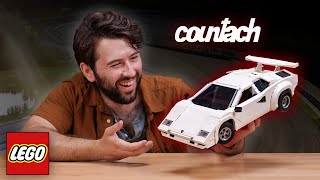 LEGO Lamborghini Countach REVIEW  Set 10337 [upl. by Aninat]