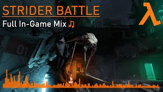 HalfLife Alyx  Strider Battle OST Full InGame Mix [upl. by Warfeld]