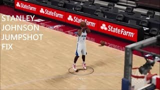 2k16 Stanley Johnson Jumpshot Fix [upl. by Nnadroj]