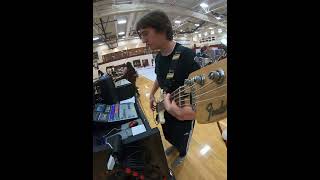 2022 Irondale Winter Drumline Bass Guitar Cam [upl. by Bonneau]