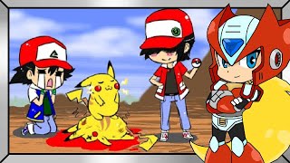 Red VS Ash Comparacion [upl. by Henleigh]