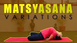 Matsyasana  Yoga Posture  Fish Pose [upl. by Aneerhs170]