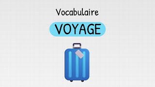 Le vocabulaire anglais du voyage 🧳 [upl. by Nob]