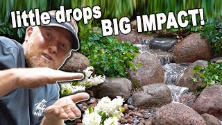 How to Build a Small Waterfall Using an Aquascape DIY Kit [upl. by Aryl]