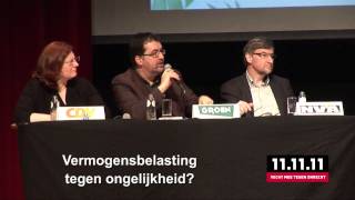 11 Verkiezingsdebat  vermogensbelasting [upl. by Htezzil]