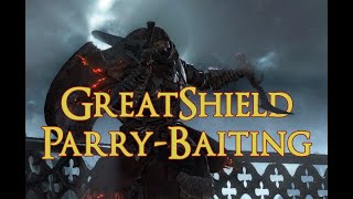 Dark Souls 3 PvP Montage  Greatshield ParryBaiting [upl. by Okimuy]