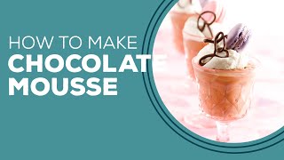 Blast from the Past Chocolate Mousse Recipe  How to Make Mousse Dessert [upl. by Grane]