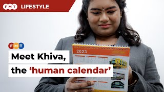 This young woman is Malaysia’s ‘human calendar’ [upl. by Story248]