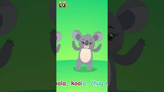 🐨 The Koala Song  Hug me please now Koala shorts nurseryrhymes kidssongs  Miniyo Kids [upl. by Fisoi]