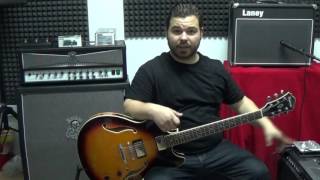 Demoprueba en español Ibanez AS73 con JR [upl. by Brenden]