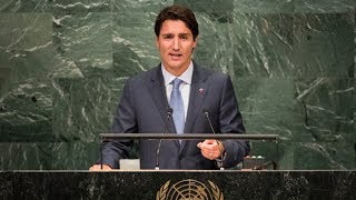 Justin Trudeau at the United Nations  Full UN speech from Canadas prime minister [upl. by Knighton]