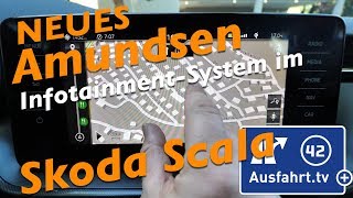 TechCheck Amundsen Infotainment System im 2019 Skoda Scala [upl. by Bisset52]