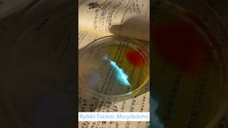 chemiluminescent reaction chemistrymagic chemistrychemiluminescence science chemistdaily [upl. by Ainotal]