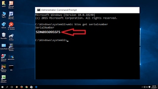 How to Check Laptop or PC Serial number or Product ID No Software [upl. by Kape]