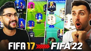 DRAFT BATTLE IN FIECARE EDITIE DE FIFA VS OvidiuPatrascu FIFA 17FIFA 20 [upl. by Eilitan253]