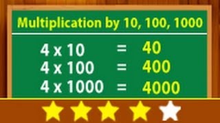 Multiplication Songs Multiplication by 10 100 1000 and their Multiples [upl. by Julius288]