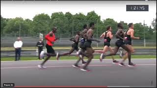 Stride Analysis  Kipchoges Amazing Running Form [upl. by Cyrilla]