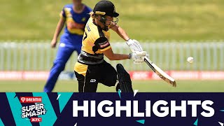 Devine Blasts Fastest Ever Womens T20 Century  HIGHLIGHTS  Sparks v Blaze  Dream11 Super Smash [upl. by Yeleak]