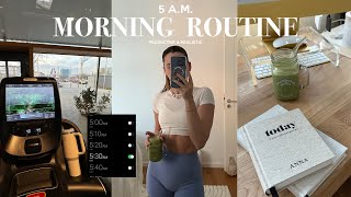 5AM PRODUCTIVE morning routine as a dental student  spring 2023 [upl. by Ittap]