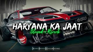 Haryana Ka Jaat   Slowed  Reverb   Haryanvi Lofi Song  Panjabi Lofi  Haryanvi Letest Song [upl. by Ayerhs240]